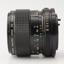 画像をギャラリービューアに読み込む, キヤノン Canon New FD MACRO 50mm F3.5