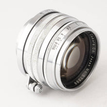 画像をギャラリービューアに読み込む, キヤノン Canon 50mm F1.5 L39 ライカLマウント