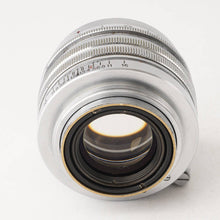 画像をギャラリービューアに読み込む, キヤノン Canon 50mm F1.5 L39 ライカLマウント
