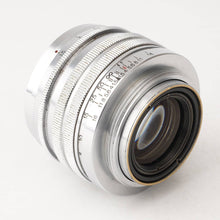 画像をギャラリービューアに読み込む, キヤノン Canon 50mm F1.5 L39 ライカLマウント