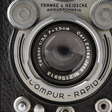 画像をギャラリービューアに読み込む, ローライ ROLLEIFLEX Automat Carl Zeiss Jena Tessar 7.5cm 75mm F3.5