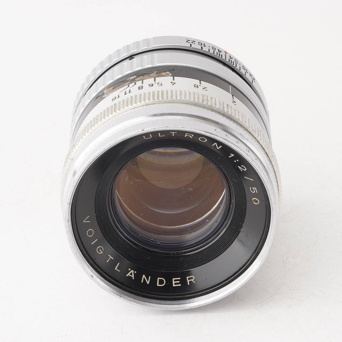 フォクトレンダー Voigtlander Ultron 50mm F2 プロミネント用 M39 アダプター付き