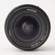画像をギャラリービューアに読み込む, ミノルタ Minolta AF 24mm F2.8 ソニー Aマウント