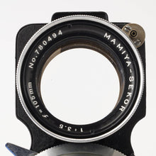 画像をギャラリービューアに読み込む, マミヤ Mamiya MAMIYA-SEKOR 105mm F3.5 マミヤ Mamiya C220 C3 C33 C330