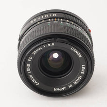画像をギャラリービューアに読み込む, キヤノン Canon New FD 28mm F2.8