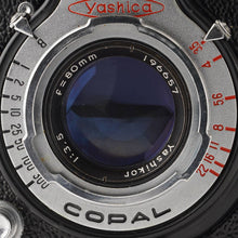 画像をギャラリービューアに読み込む, ヤシカ Yashica YashicaFlex C型 / Yashikor 80mm F3.5