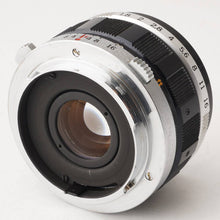 Load image into Gallery viewer, Olymus PEN FV / F.Zuiko Auto-S 38mm f/1.8 (10373)