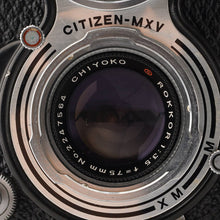 画像をギャラリービューアに読み込む, ミノルタ Minolta AUTOCORD 前期 / CHIYOKO ROKKOR 75mm F3.5