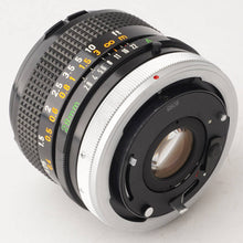 画像をギャラリービューアに読み込む, キヤノン Canon FD 28mm F2.8 S.C.