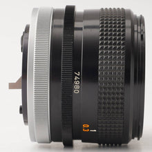 画像をギャラリービューアに読み込む, キヤノン Canon FD 28mm F2.8 S.C.