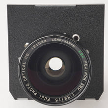 画像をギャラリービューアに読み込む, フジ Fuji EBC FUJINON・SWD 75mm F5.6