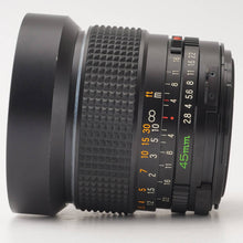 画像をギャラリービューアに読み込む, マミヤ Mamiya MAMIYA-SEKOR C 45mm F2.8 M645用