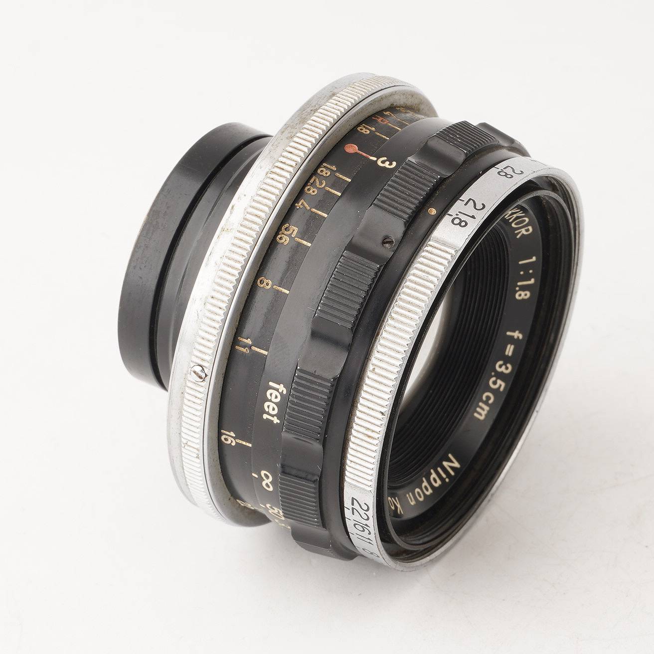 ニコン Nippon Kogaku W-NIKKOR 3.5cm 35mm F1.8 Sマウント – Natural 