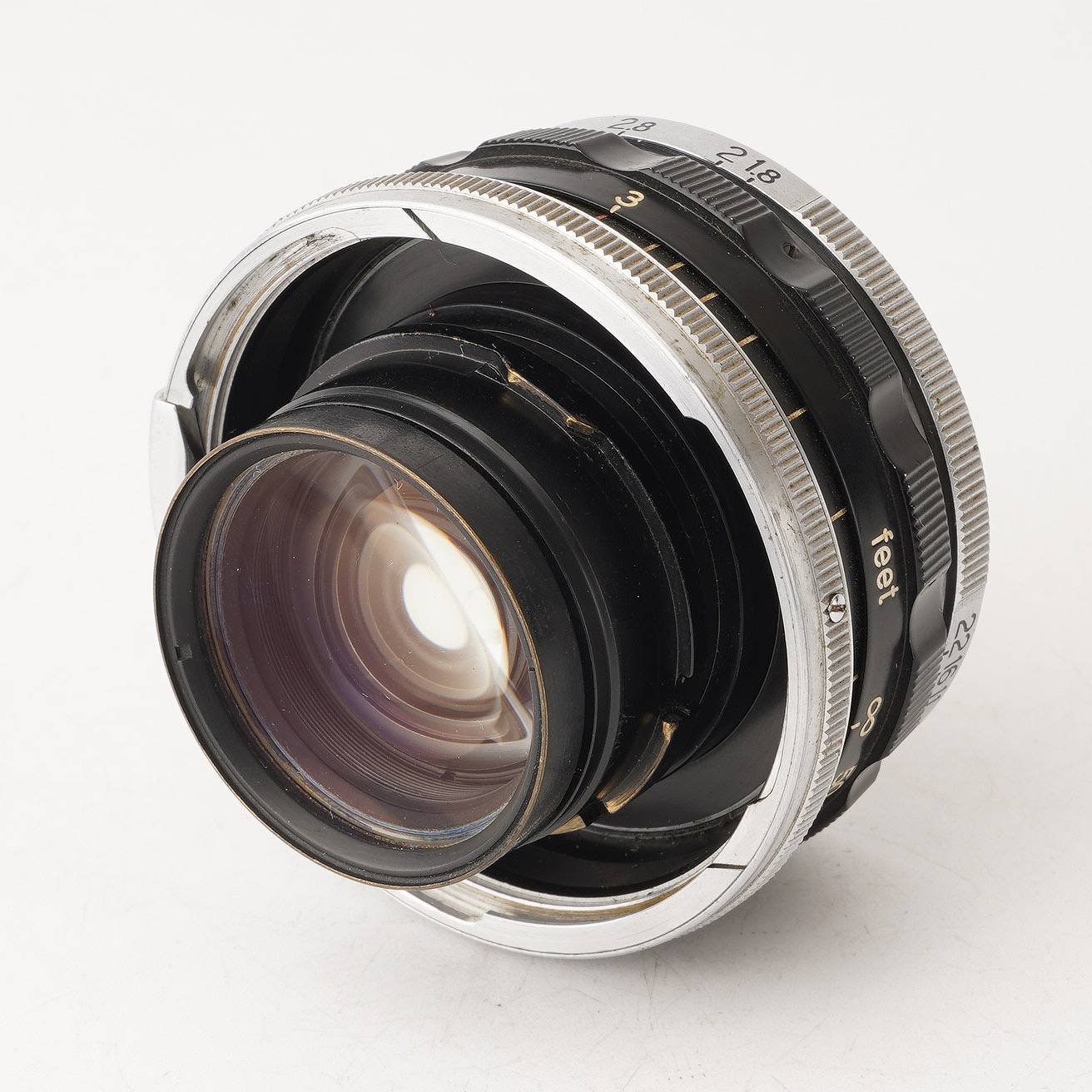 ニコン Nippon Kogaku W-NIKKOR 3.5cm 35mm F1.8 Sマウント – Natural 