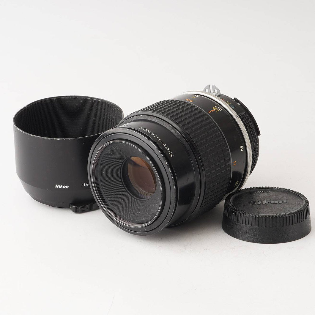 ニコン Nikon Ai Micro-NIKKOR 105mm F4 – Natural Camera / ナチュラルカメラ