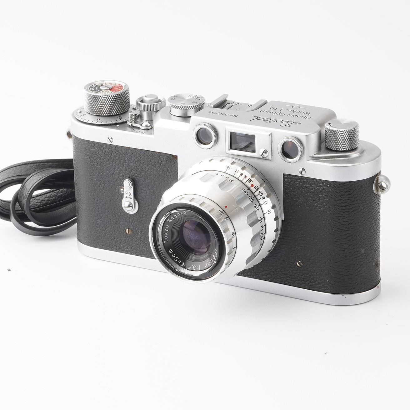 綺麗で清潔感のあるleotax+5cm f3.5沈堂+Leicaキャップ付 puD7T ...