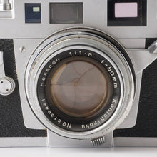 Load image into Gallery viewer, Konica IIIA / Konishiroku Hexanon 50mm f/1.8
