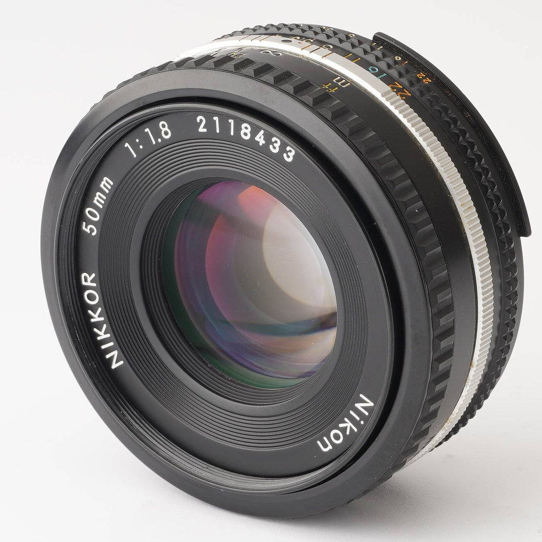 ニコン Ai-s NIKKOR 50mm F1.8 パンケーキ #14724 引出物 - レンズ(単焦点)