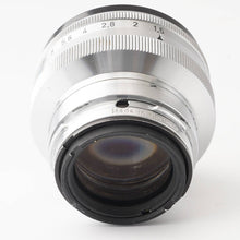 Load image into Gallery viewer, Contax Carl Zeiss Sonnar 50mm f/1.5 for Contax I II III
