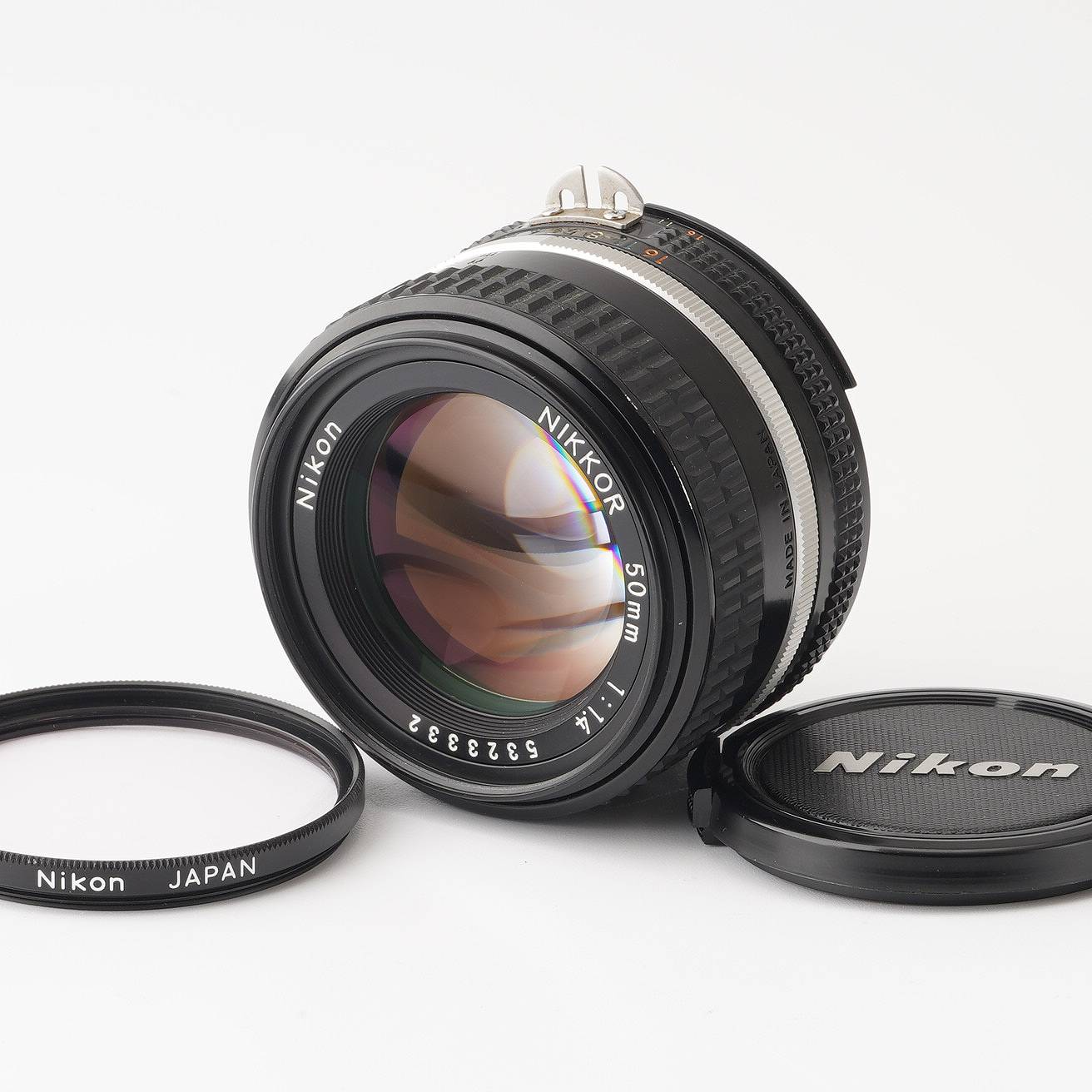 極上品Nikon Ai-s NIKKOR 50mm F1.4 【内祝い】 - レンズ(単焦点)