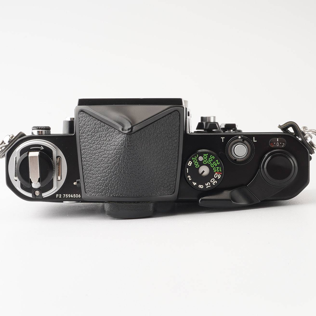 ニコン ニコン Nikon F2 アイレベル ブラック ボディ 35mm 一眼レフフィルムカメラ