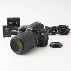 ニコン Nikon D60 デジタル一眼レフカメラ / Nikon DX AF-S NIKKOR 55 
