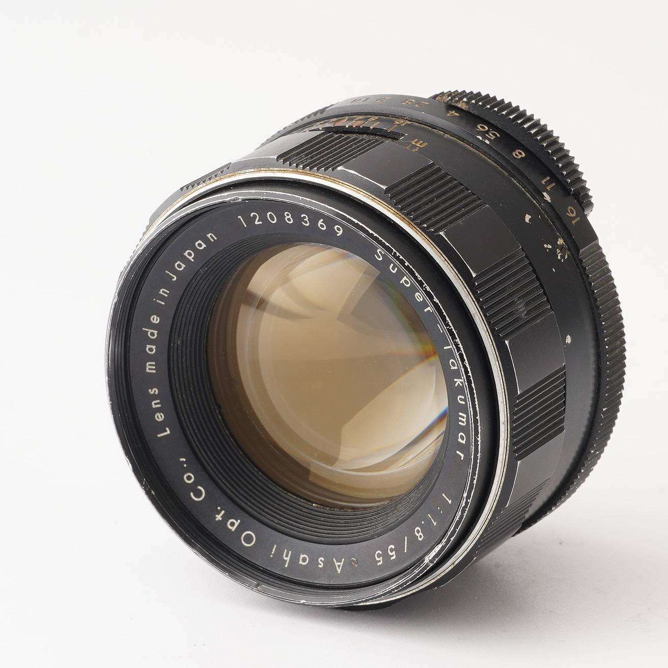 ☆良品☆ ペンタックス PENTAX Super-Takumar 55mm F1.8 後期 前後