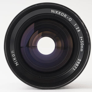 ニコン Nikon NIKKOR-O 50mm F2.8 ブロニカ S S2用