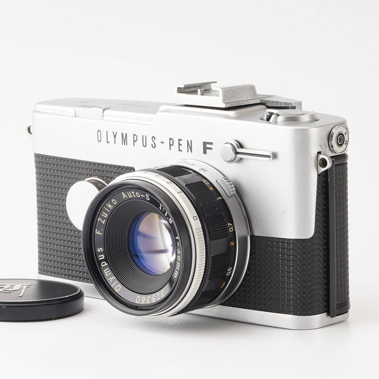 ウッドカメラ】Olympus PEN 逃げ出し EE オーシャンブルー ハーフカメラ