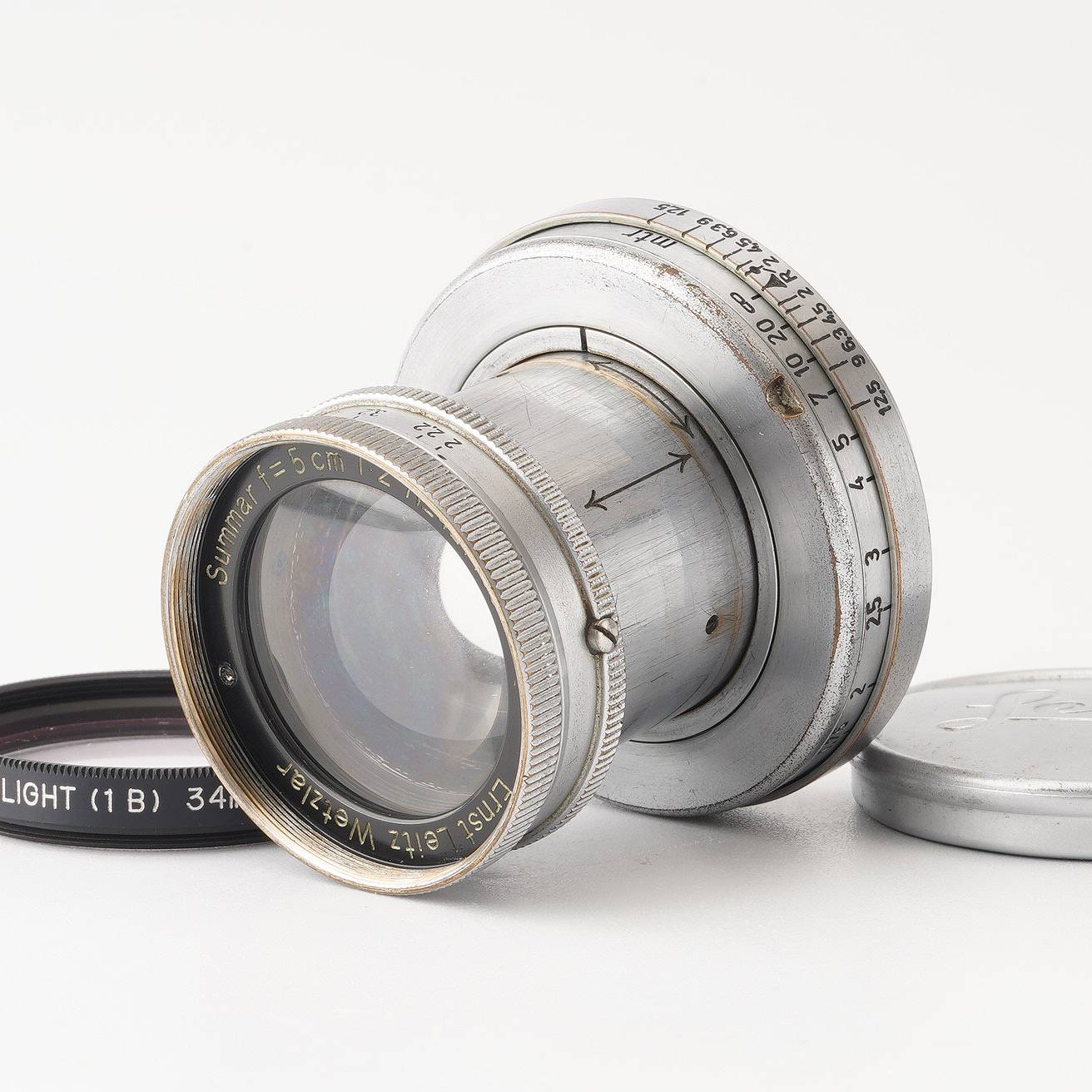 ライカ Leica Ernst Leitz Wetzlar Summar 5cm 50mm F2 沈胴
