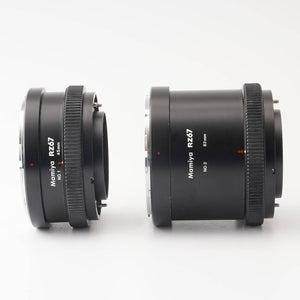 Mamiya RZ67 Extension Tube No.1 45mm / Auto Extension Tube No.2 82mm for RZ67