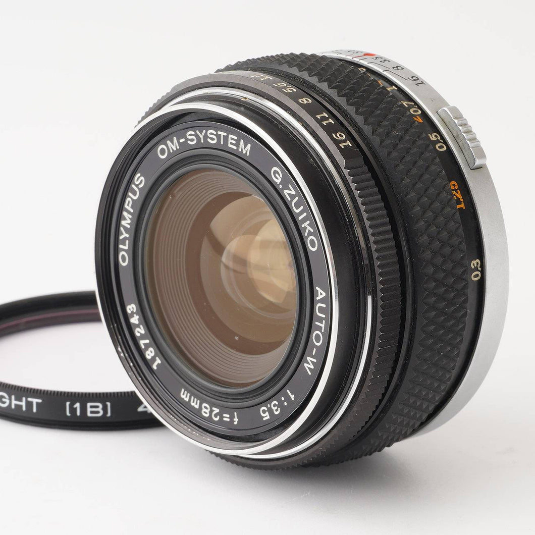 オリンパス Olympus OM-SYSTEM G.Zuiko Auto-W 28mm F3.5 OMマウント – Natural Camera /  ナチュラルカメラ