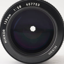 画像をギャラリービューアに読み込む, ニコン Nikon 非Ai NIKKOR 135mm F2.8
