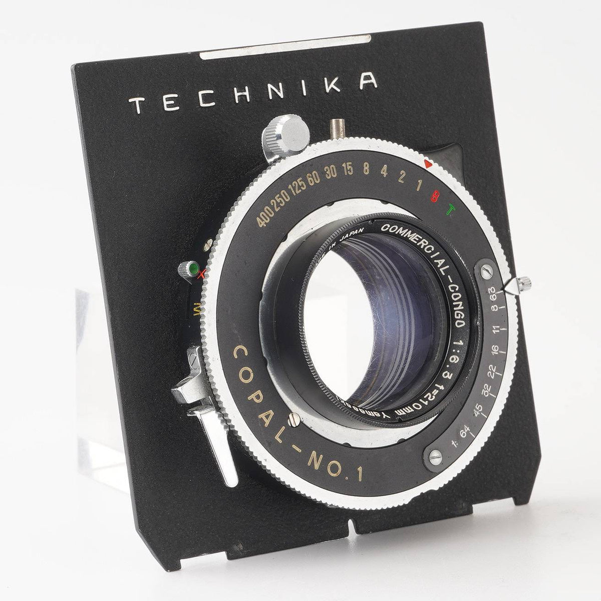 Yamasaki Commercial-Congo 210 mm F4,5 Objektiv Copal Nr. 3 S Shutter Großformatobjektiv Yamasaki Commercial-Congo 210 mm F4,5 Objektiv Copal Nr. 3 S Shutter Großformatobjektiv