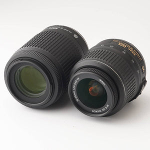 ニコン Nikon D3100 ダブルズーム / Nikon DX AF-S NIKKOR 18-55mm F3.5-5.6G VR / Nikon DX AF-S NIKKOR 55-200mm F4-5.6G ED VR