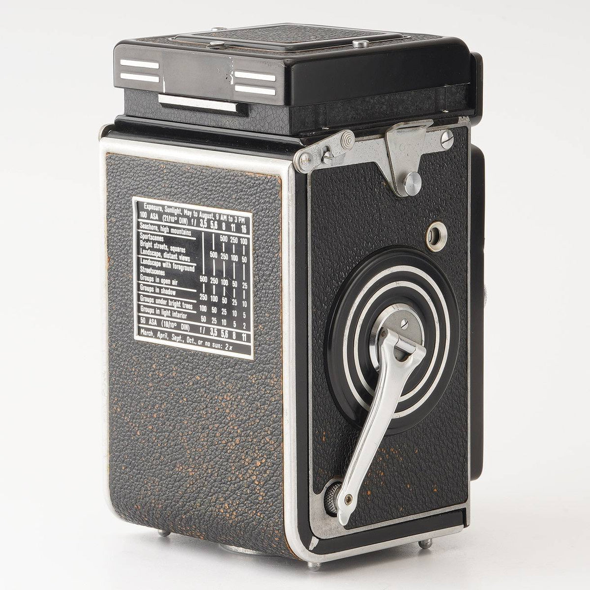 ローライ Rollei ROLLEIFLEX 3.5A Type 1 / Zeiss-Opton Tessar 75mm F3.5 RED ...