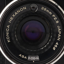 画像をギャラリービューアに読み込む, コニカ Konica C35 AF / HEXANON 38mm F2.8
