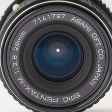 画像をギャラリービューアに読み込む, ペンタックス Pentax Asahi smc PENTAX-M 28mm F2.8 Kマウント
