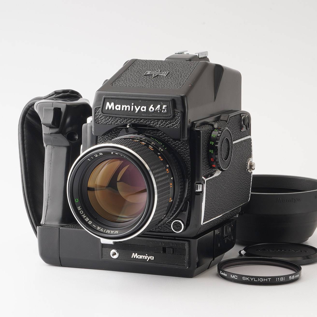 マミヤ Mamiya M645 1000S / MAMIYA SEKOR C 110mm F2.8 / 電動巻き上げグリップ – Natural  Camera / ナチュラルカメラ