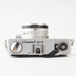 キヤノン Canon Canonet QL17 G-III QL 35mm レンジファインダフィルムカメラ / Canon Lens 40mm F1.7