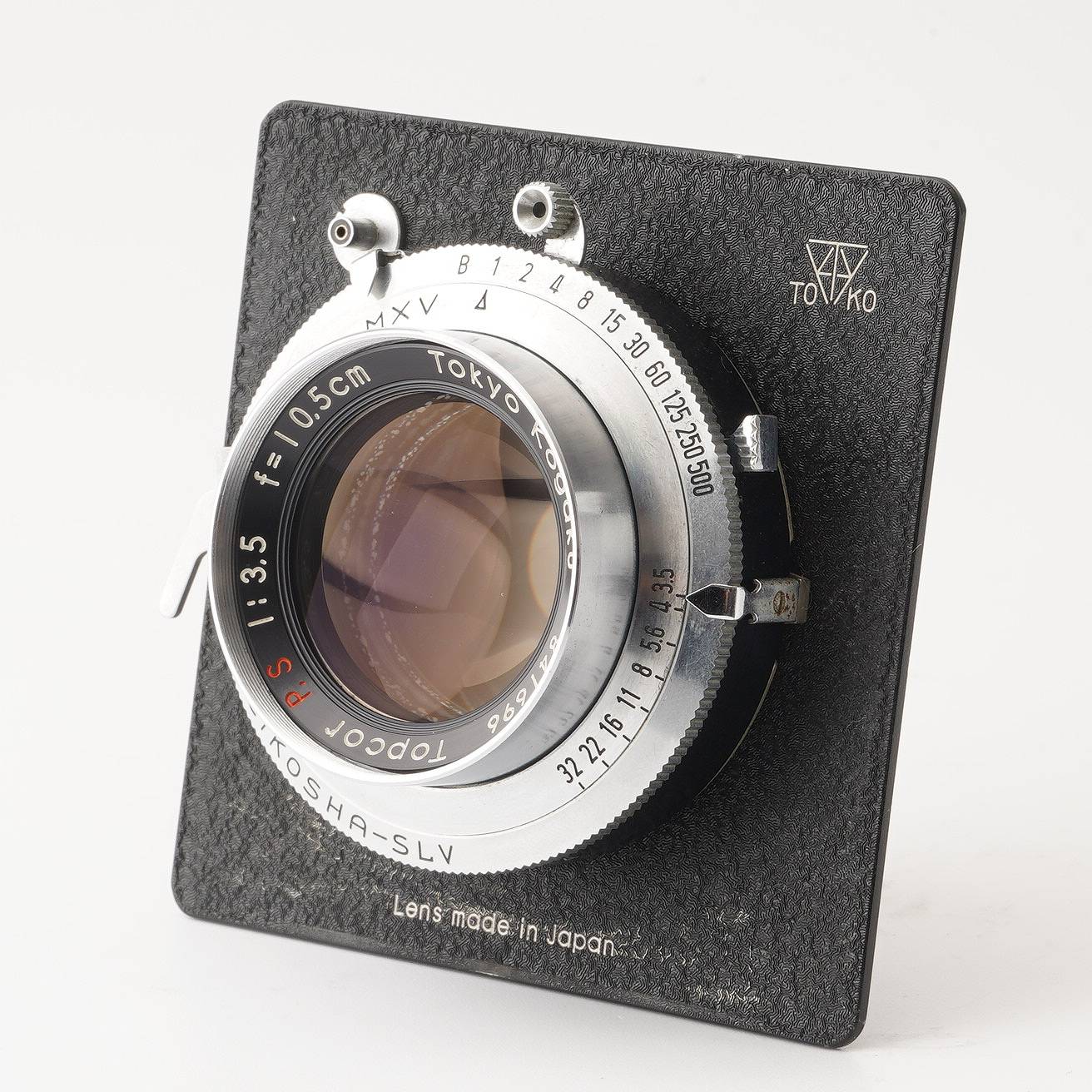 TOKYO KOGAKU レンズTOPCOR 1:3.5 f=10.5cm TOKYO KOGAKU レンズTOPCOR 1:3.5 f=10.5cm Tokyo Kogaku Professional