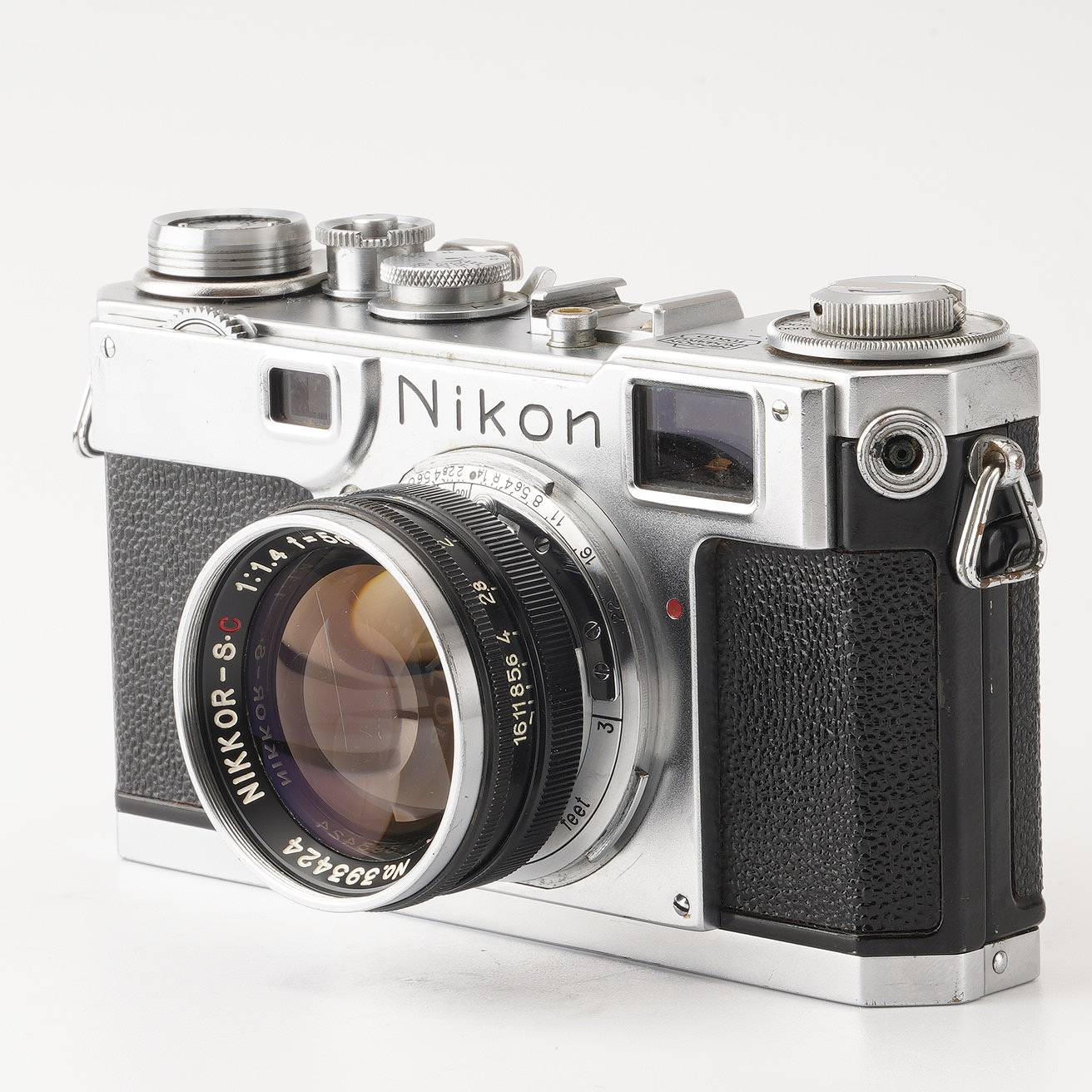 ニコン Nikon S2 35mm レンジファインダー フィルムカメラ/ Nikon NIKKOR-S.C 50mm F1.4