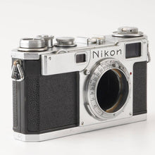 画像をギャラリービューアに読み込む, ニコン Nikon S2 35mm レンジファインダー フィルムカメラ/ Nikon NIKKOR-S.C 50mm F1.4

