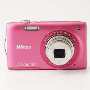 Nikon COOLPIX S3300 / NIKKOR 6X WIDE OPTICAL ZOOM VR 4.6-27.6mm f/3.5-6.5