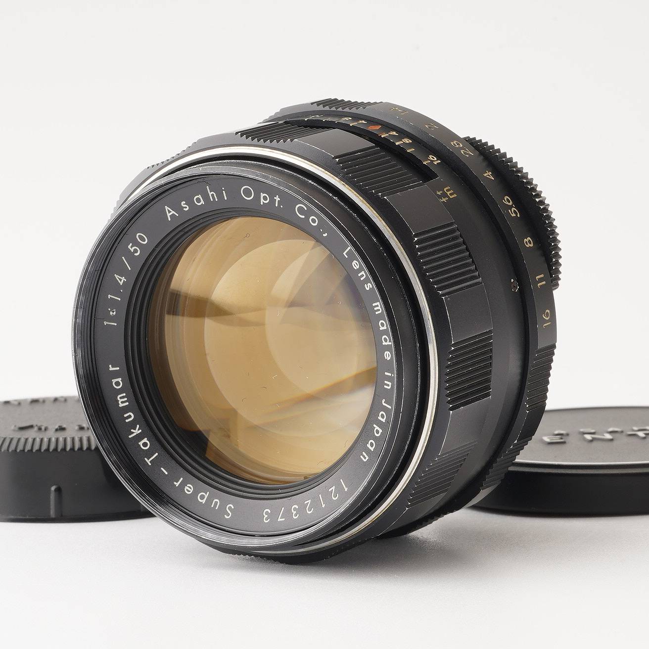 Pentax Asahi Super Takumar 50mm Early Model elements M42