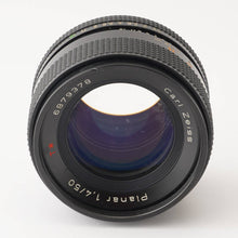 Load image into Gallery viewer, Contax Carl Zeiss Planar 50mm f/1.4 T* MMJ C/Y mount
