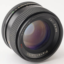 Load image into Gallery viewer, Contax Carl Zeiss Planar 50mm f/1.4 T* MMJ C/Y mount
