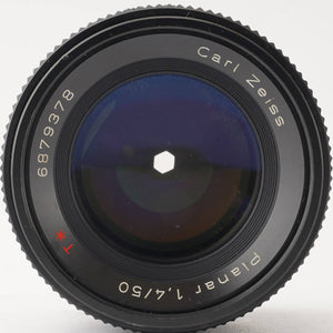 Contax Carl Zeiss Planar 50mm f/1.4 T* MMJ C/Y mount