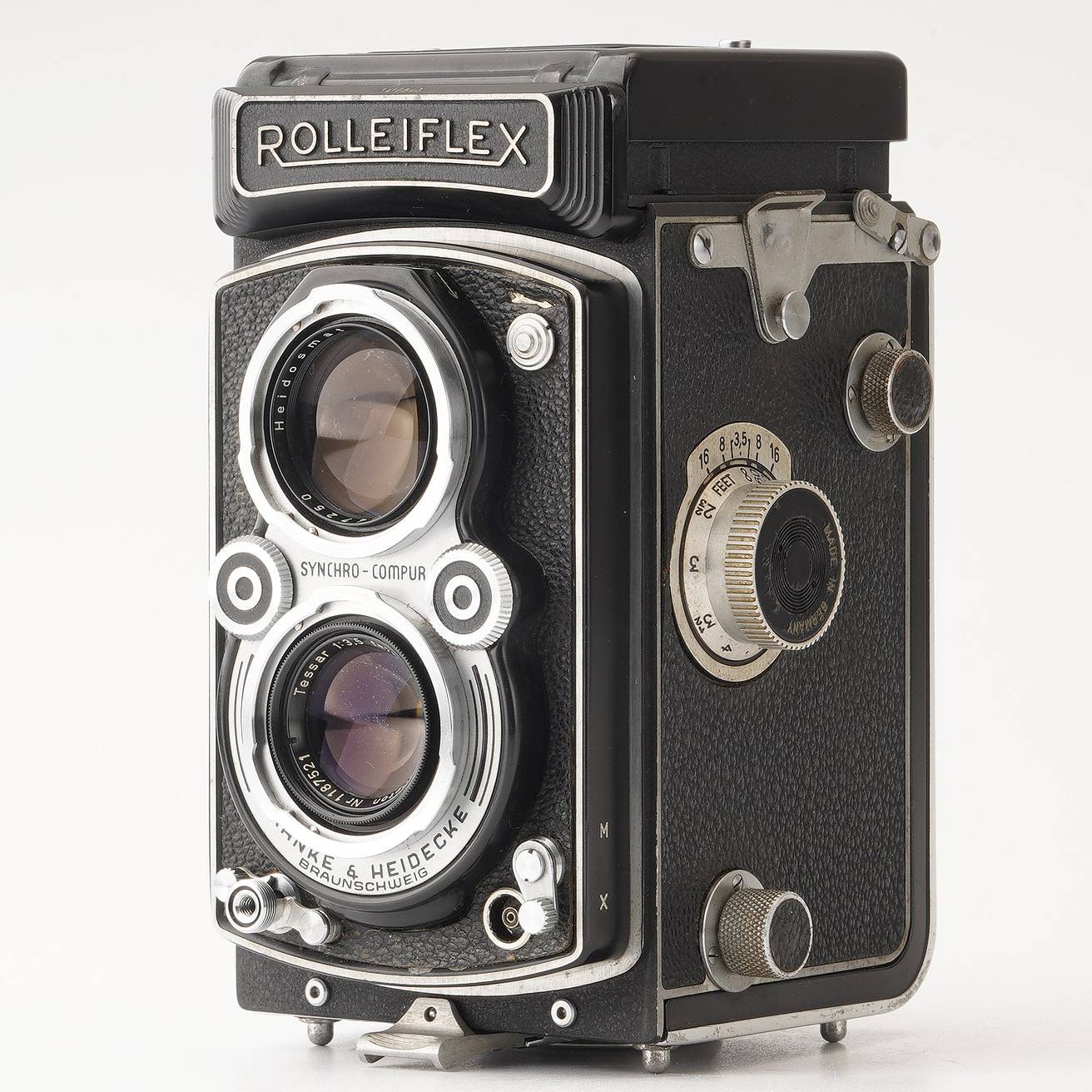 Rollei ROLLEIFLEX 3.5A / Zeiss-Opton Tessar 75mm f/3.5 3.5A 