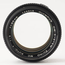 Load image into Gallery viewer, Olympus OM-SYSTEM F.ZUIKO AUTO-T 85mm f/2 OM mount
